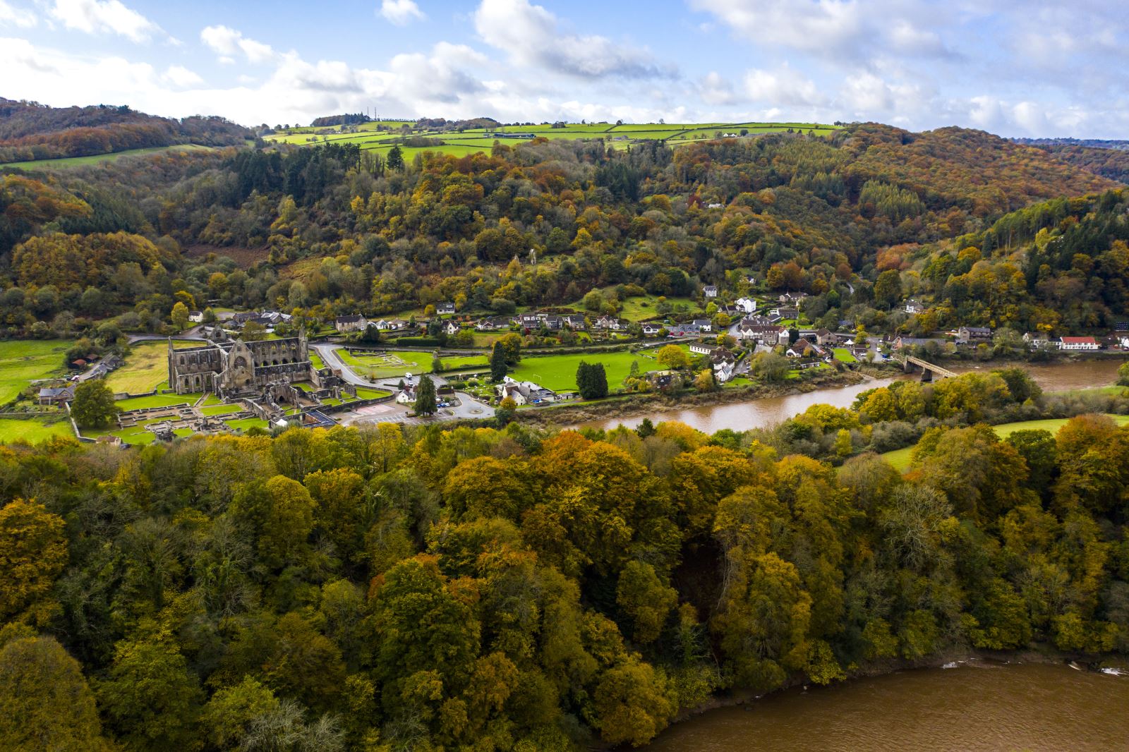 Tintern in Autumn